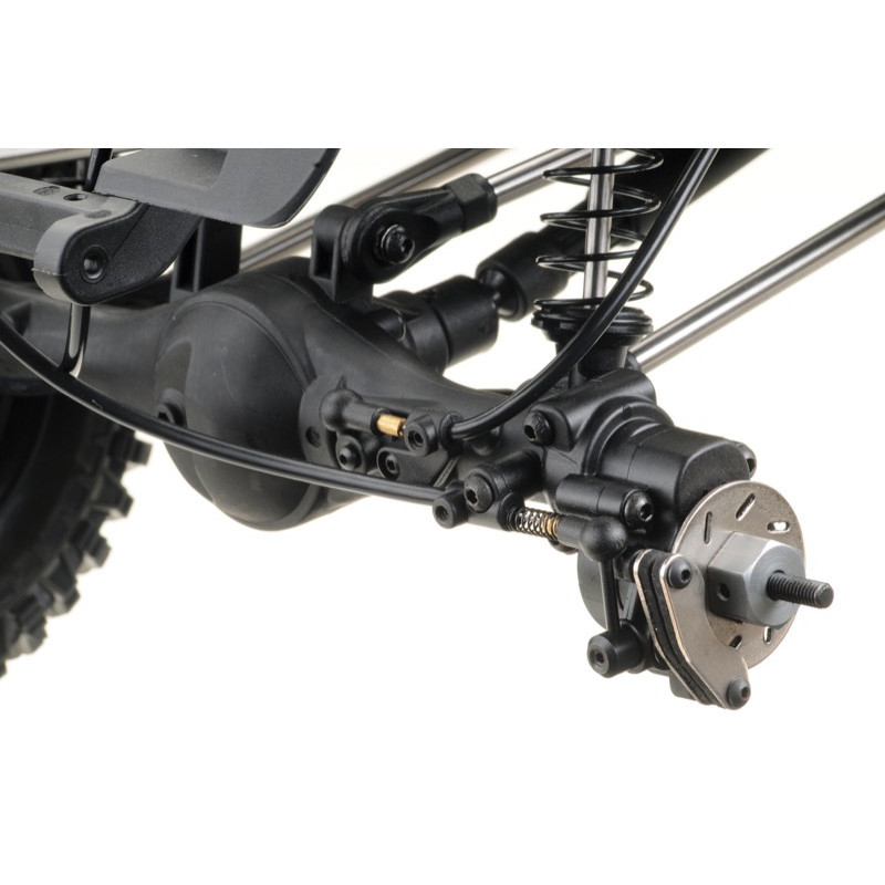 ABSIMA WOLF CRAWLER 1/10 4X4 CR4.4 LUCES LED RTR AZUL - Imagen 7