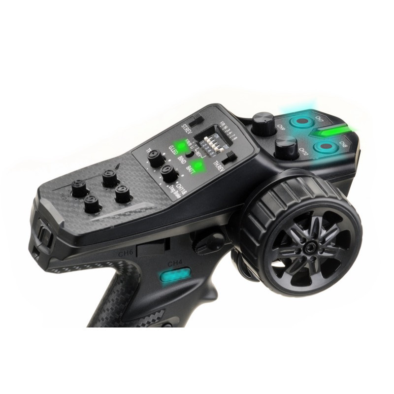 ABSIMA WOLF CRAWLER 1/10 4X4 CR4.4 LUCES LED RTR AZUL - Imagen 19