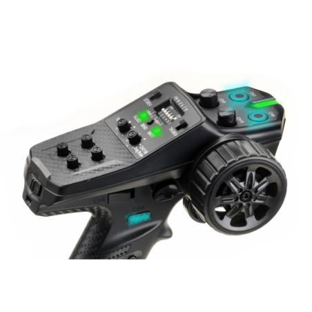 ABSIMA WOLF CRAWLER 1/10 4X4 CR4.4 LUCES LED RTR AZUL - Imagen 19