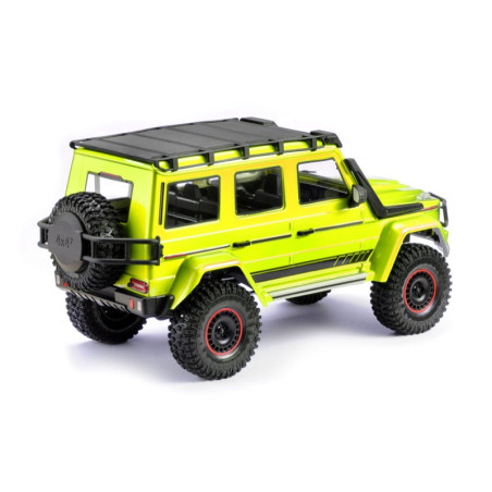 PACK ABSIMA WOLF CRAWLER 1/10 4X4 CR4.4 LUCES LED RTR AMARILLO+BATERIA LIPO 7000MAH 7,4V+CARGADOR 80W - Imagen 5