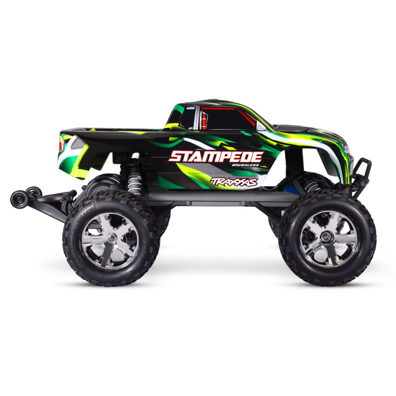 TRAXXAS STAMPEDE  2WD BL-2S HD VERDE - Imagen 5