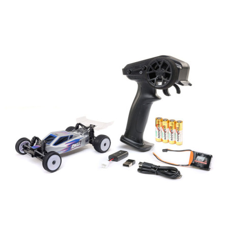 LOSI BUGGY RTR MICRO-B 2WD 1/24 PLATA GRIS - Imagen 1