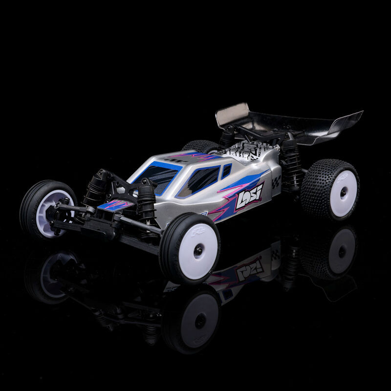 LOSI BUGGY RTR MICRO-B 2WD 1/24 PLATA GRIS - Imagen 19