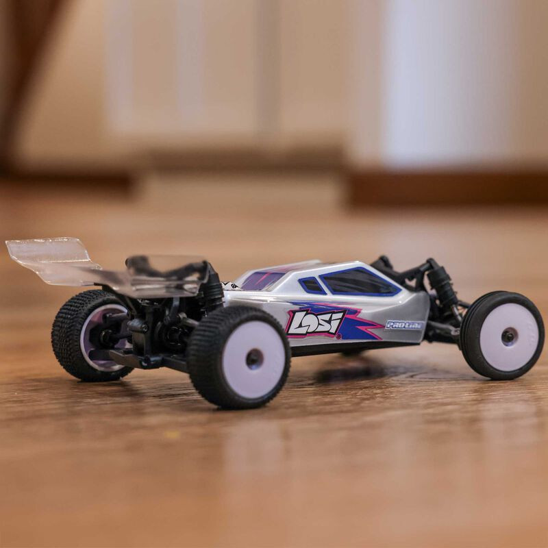 LOSI BUGGY RTR MICRO-B 2WD 1/24 PLATA GRIS - Imagen 20