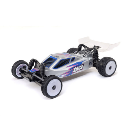 LOSI BUGGY RTR MICRO-B 2WD 1/24 PLATA GRIS - Imagen 2