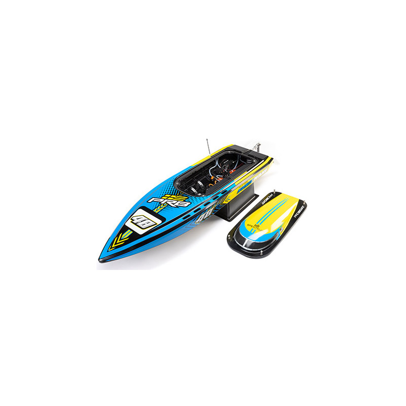 PACK LANCHA PRO BOAT SUPER SONICWAKE 48" 8S, AUTOADRIZABLE BRUSHLESS CON V PROFUNDA+BATERIAS Y CARGADOR - Imagen 19