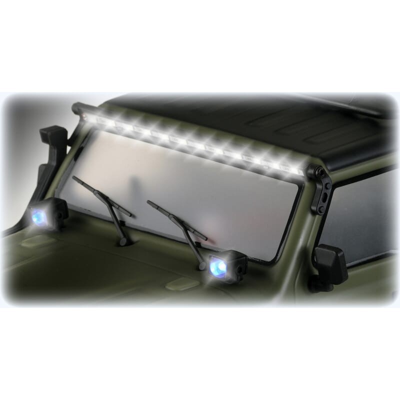 ABSIMA SHERPA CRAWLER 1/10 4X4 CR3.4 6 CANALES LUCES RTR NARANJA RCPROGRANADA.COM - Imagen 6