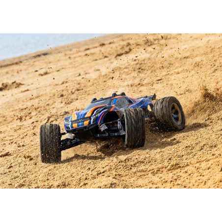 Traxxas Rustler 4X4 VXL HD TQi TSM NARANJA  RTR (NO BATERIA NI CARGADOR) - Imagen 4