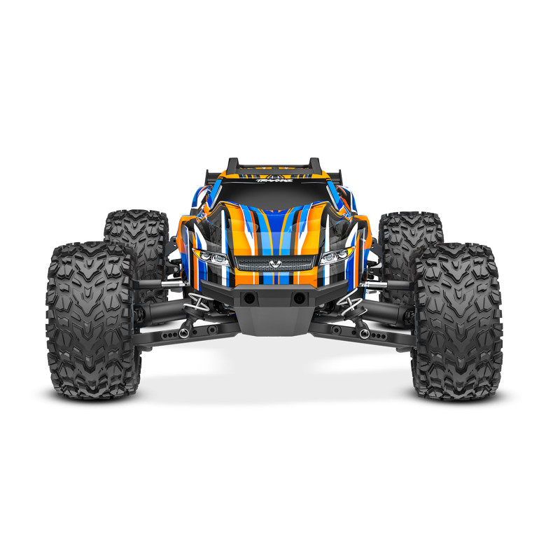 Traxxas Rustler 4X4 VXL HD TQi TSM NARANJA  RTR (NO BATERIA NI CARGADOR) - Imagen 2