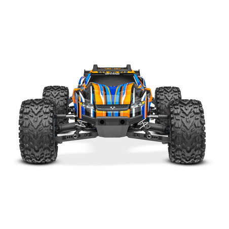 Traxxas Rustler 4X4 VXL HD TQi TSM NARANJA  RTR (NO BATERIA NI CARGADOR) - Imagen 2