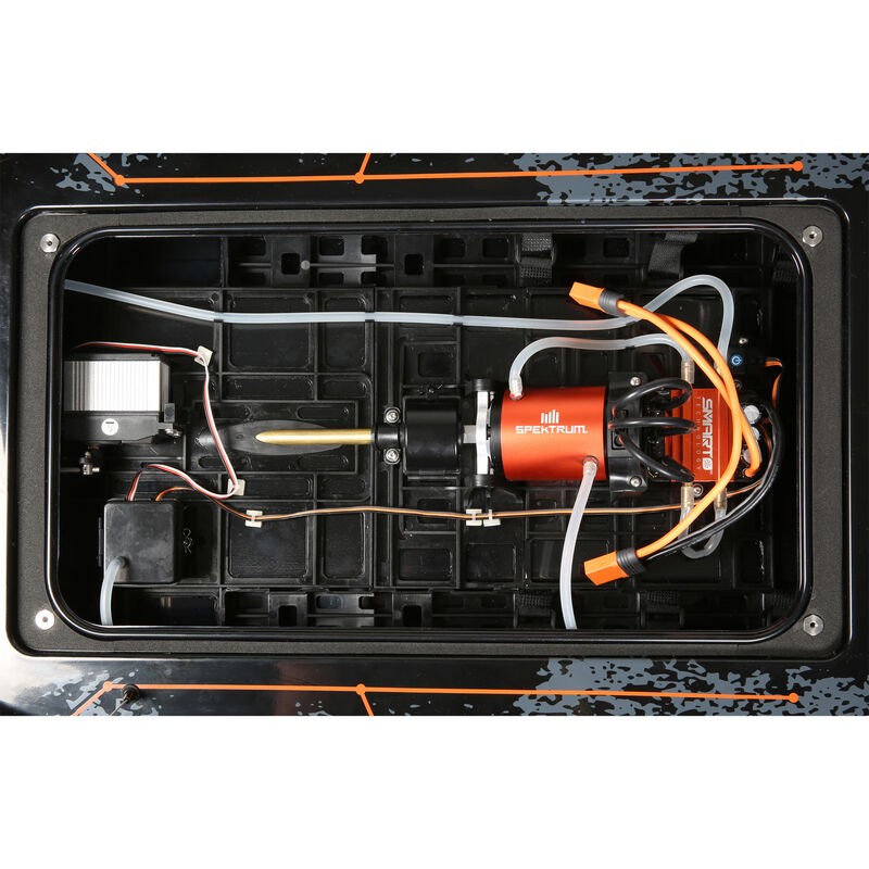 PRO BOAT Blackjack 42" 8S Brushless Catamaran RTR: Negro/Naranja RCPROGRANADA.COM - Imagen 7