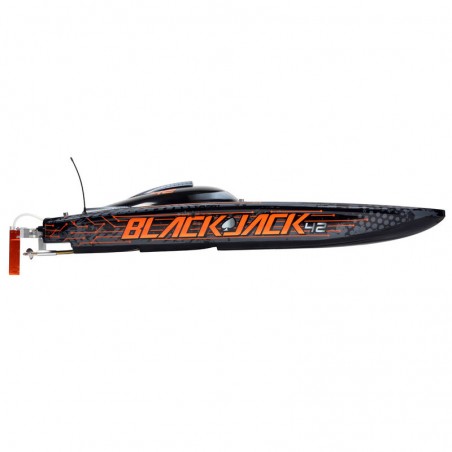 PRO BOAT Blackjack 42" 8S Brushless Catamaran RTR: Negro/Naranja RCPROGRANADA.COM - Imagen 12