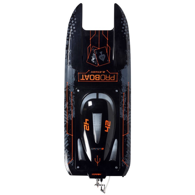 PRO BOAT Blackjack 42" 8S Brushless Catamaran RTR: Negro/Naranja RCPROGRANADA.COM - Imagen 13