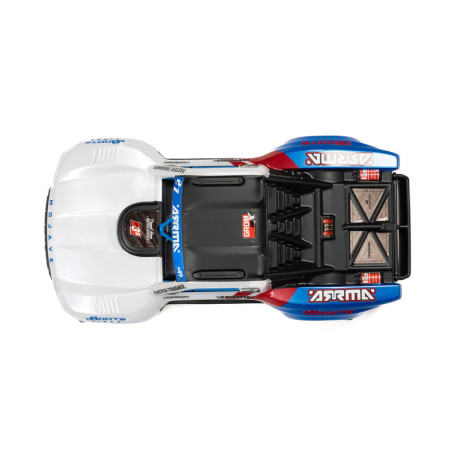 ARRMA 1/18 MOJAVE GROM BLX 4WD DT BRUSHLESS RTR AZUL(INCLUYE BATERIA Y CARGADOR USB-C) - Imagen 5