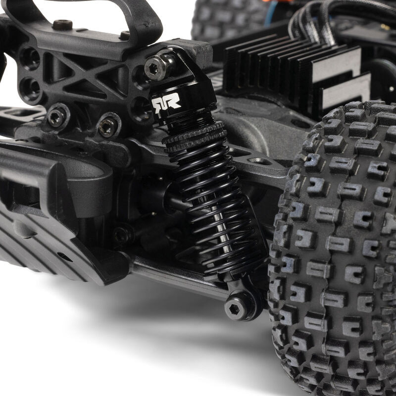 ARRMA 1/18 MOJAVE GROM BLX 4WD DT BRUSHLESS RTR AZUL(INCLUYE BATERIA Y CARGADOR USB-C) - Imagen 9