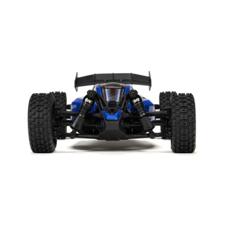 ARRMA TYPHON GROM 223S BLX BUGGY 4x4 1/18 BRUSHLESS RTR,CON BATERIA Y CARGADOR AZUL - Imagen 3