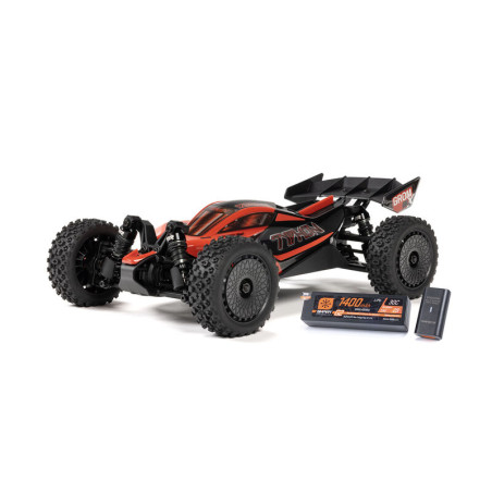 ARRMA TYPHON GROM 223S BLX BUGGY 4x4 1/18 BRUSHLESS RTR,CON BATERIA Y CARGADOR ROJO - Imagen 1
