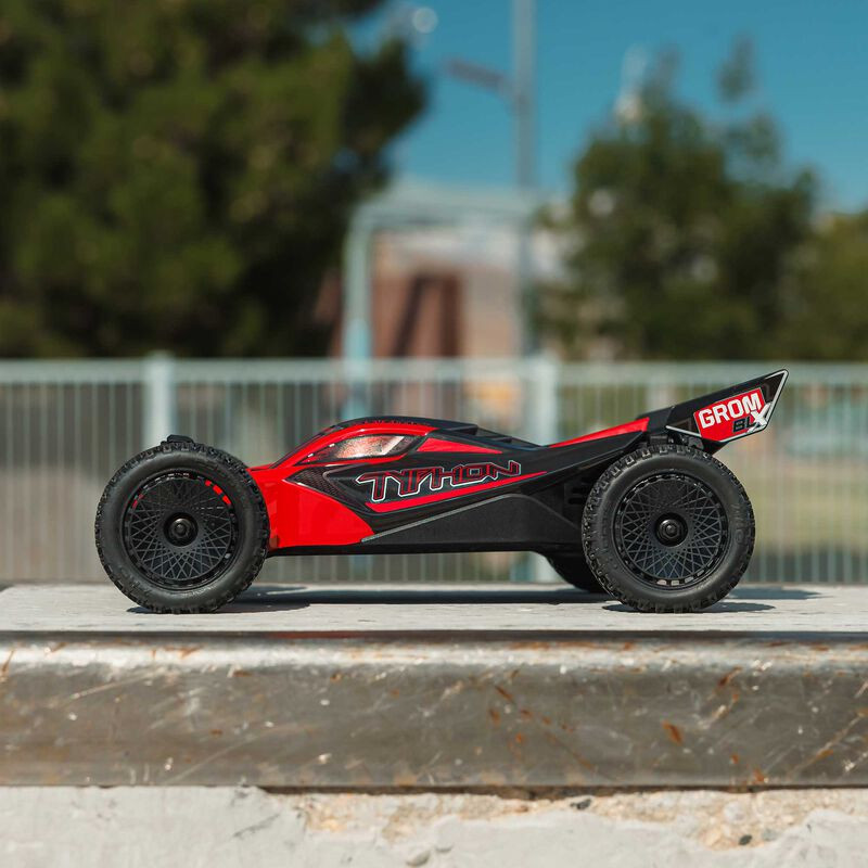 ARRMA TYPHON GROM 223S BLX BUGGY 4x4 1/18 BRUSHLESS RTR,CON BATERIA Y CARGADOR ROJO - Imagen 13