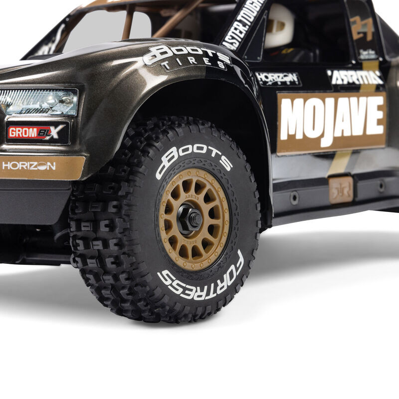 ARA2304T1ARRMA MOJAVE GROOM 1/18 BRUSHLESS BLX 223S 4X4 RTR NEGRO - Imagen 14