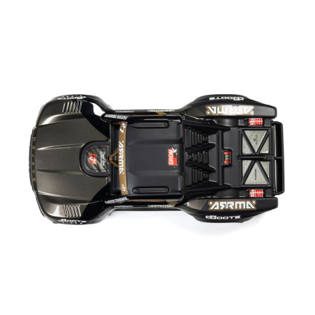 ARA2304T1ARRMA MOJAVE GROOM 1/18 BRUSHLESS BLX 223S 4X4 RTR NEGRO - Imagen 6