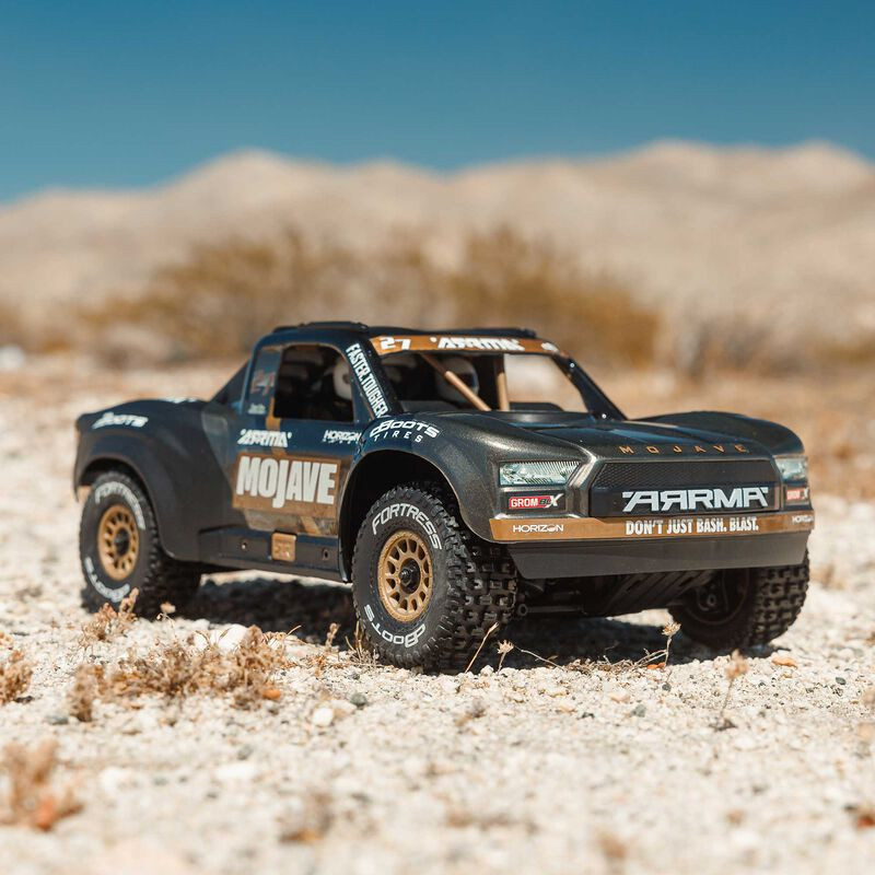 ARA2304T1ARRMA MOJAVE GROOM 1/18 BRUSHLESS BLX 223S 4X4 RTR NEGRO - Imagen 17