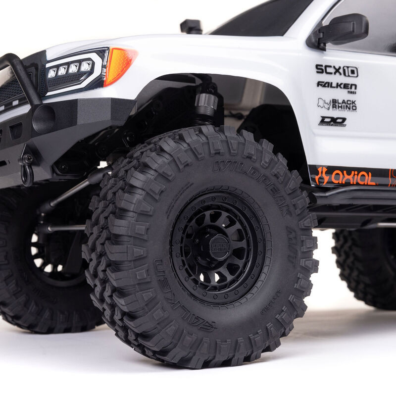AXIAL SCX10 III BASE CAMP 1/10 4X4 ROCK CRAWLER RTR, BLANCO - Imagen 5