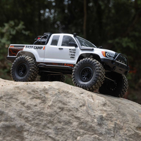 AXIAL SCX10 III BASE CAMP 1/10 4X4 ROCK CRAWLER RTR, BLANCO - Imagen 11
