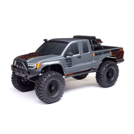 AXIAL SCX10 III BASE CAMP 1/10 4X4 ROCK CRAWLER RTR,GRIS - Imagen 1
