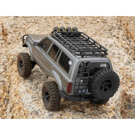 FMS CAMION TODOTERRENO FCX18 TOYOTA LC80 GRIS 1/18, RTR INCLUYE BATERIA Y CARGADOR - Imagen 7