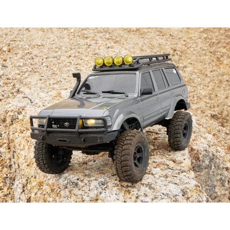 FMS CAMION TODOTERRENO FCX18 TOYOTA LC80 GRIS 1/18, RTR INCLUYE BATERIA Y CARGADOR - Imagen 8