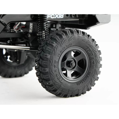 FMS CAMION TODOTERRENO FCX18 TOYOTA LC80 GRIS 1/18, RTR INCLUYE BATERIA Y CARGADOR - Imagen 9