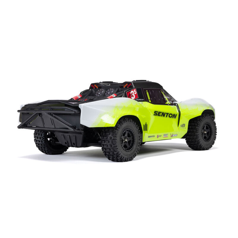 ARRMA CAMION TODOTERRENO SENTON 223S BLX BRUSHLESS 4x4 1/10, RTR CON DSC ,AMARILLO - Imagen 3