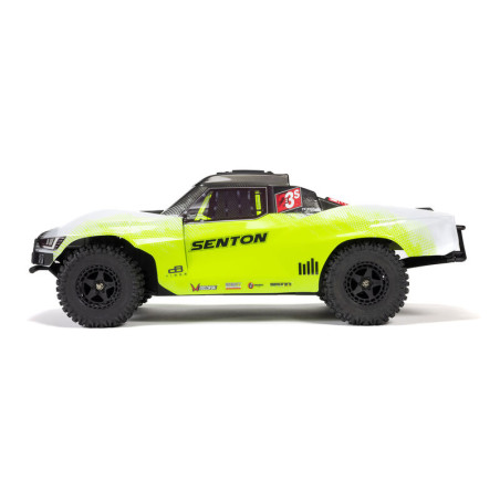 ARRMA CAMION TODOTERRENO SENTON 223S BLX BRUSHLESS 4x4 1/10, RTR CON DSC ,AMARILLO - Imagen 2