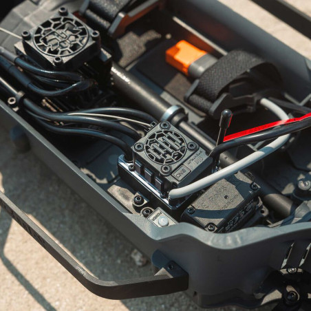 ARRMA CAMION TODOTERRENO SENTON 223S BLX BRUSHLESS 4x4 1/10, RTR CON DSC ,AMARILLO - Imagen 14