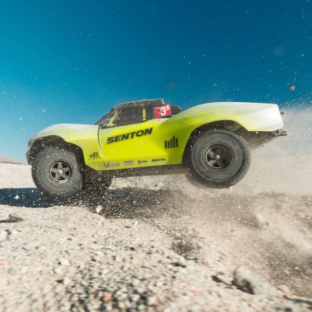 ARRMA CAMION TODOTERRENO SENTON 223S BLX BRUSHLESS 4x4 1/10, RTR CON DSC ,AMARILLO - Imagen 20