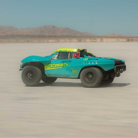 ARRMA CAMION DE CARRERAS CORTO FURY 223S BLX BRUSHLESS CON DCS 2WD 1/10  RTR VERDE - Imagen 10