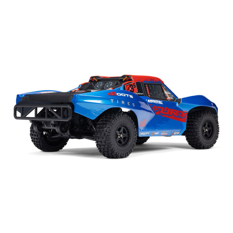 ARRMA CAMION DE CARRERAS CORTO FURY 223S BLX BRUSHLESS CON DCS 2WD 1/10  RTR,AZUL - Imagen 2