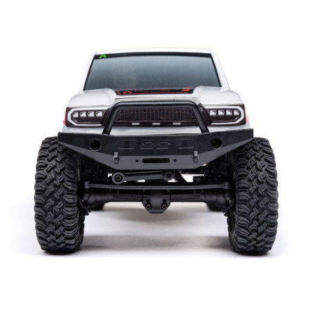 AXIAL 1/24 SCX24 BASE CAMP 4WD ROCK CRAWLER BRUSHED RTR CON BATERIA Y CARGADOR BLANCO - Imagen 5