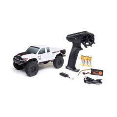 AXIAL 1/24 SCX24 BASE CAMP 4WD ROCK CRAWLER BRUSHED RTR CON BATERIA Y CARGADOR BLANCO - Imagen 1