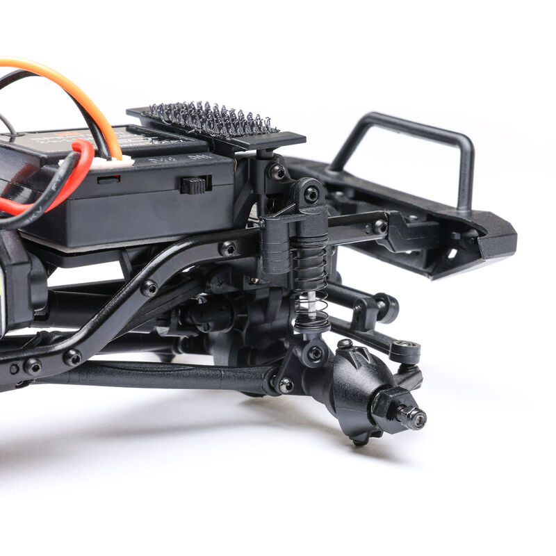 AXIAL 1/24 SCX24 BASE CAMP 4WD ROCK CRAWLER BRUSHED RTR CON BATERIA Y CARGADOR BLANCO - Imagen 9