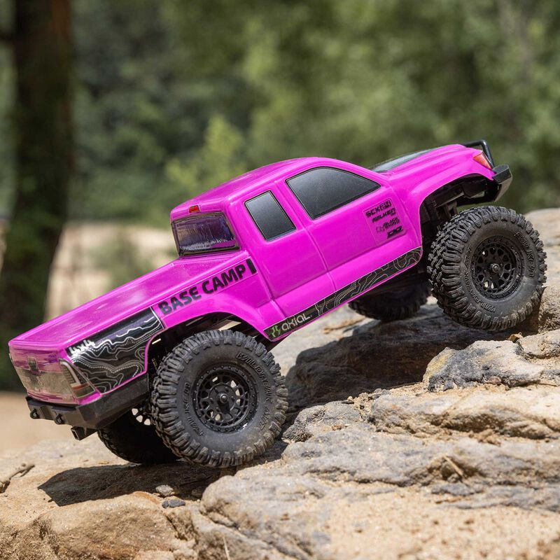 AXIAL 1/24 SCX24 BASE CAMP 4WD ROCK CRAWLER BRUSHED RTR CON BATERIA Y CARGADOR - Imagen 17