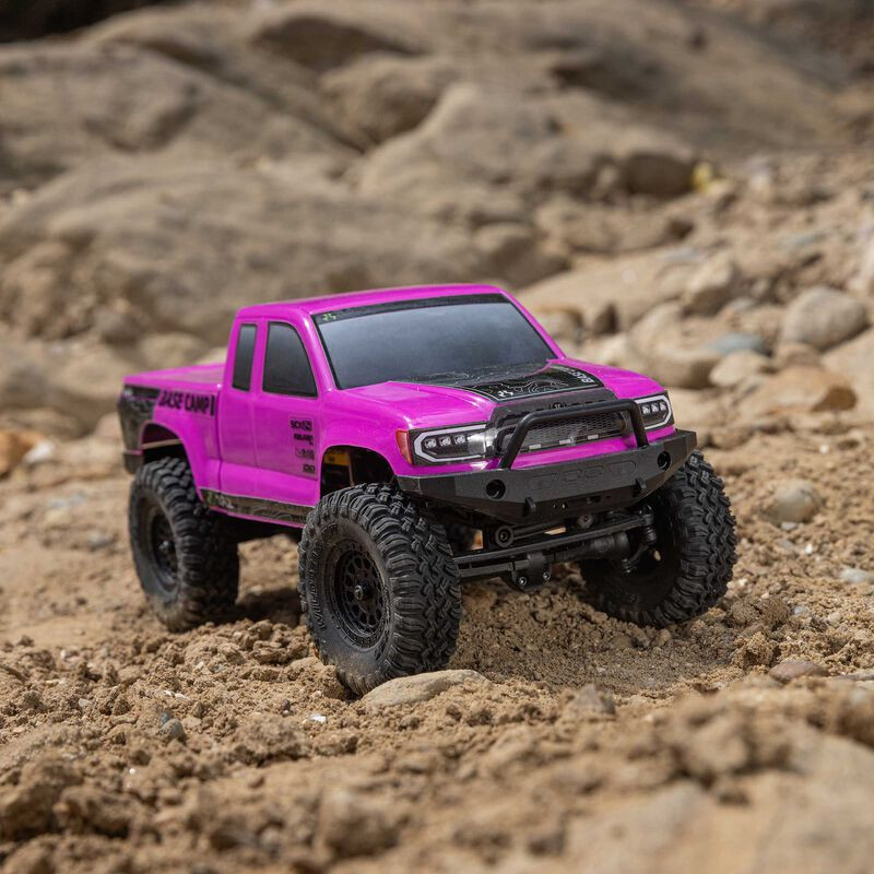 AXIAL 1/24 SCX24 BASE CAMP 4WD ROCK CRAWLER BRUSHED RTR CON BATERIA Y CARGADOR - Imagen 21