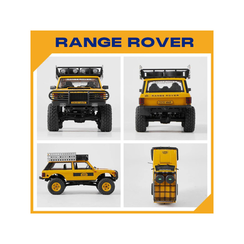 FMS Range Rover 1st gen. Camel Trophy 1/24 FCX24M crawler RTR - Imagen 7