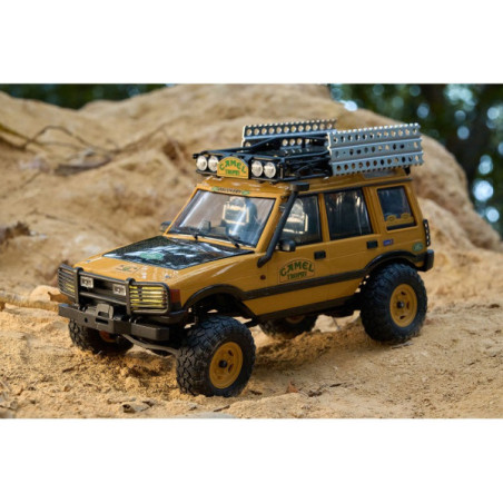 FMS Land rover Discovery 1st gen FCX24M RTR 4x4 1/24 camel Trophy Serie - Imagen 3