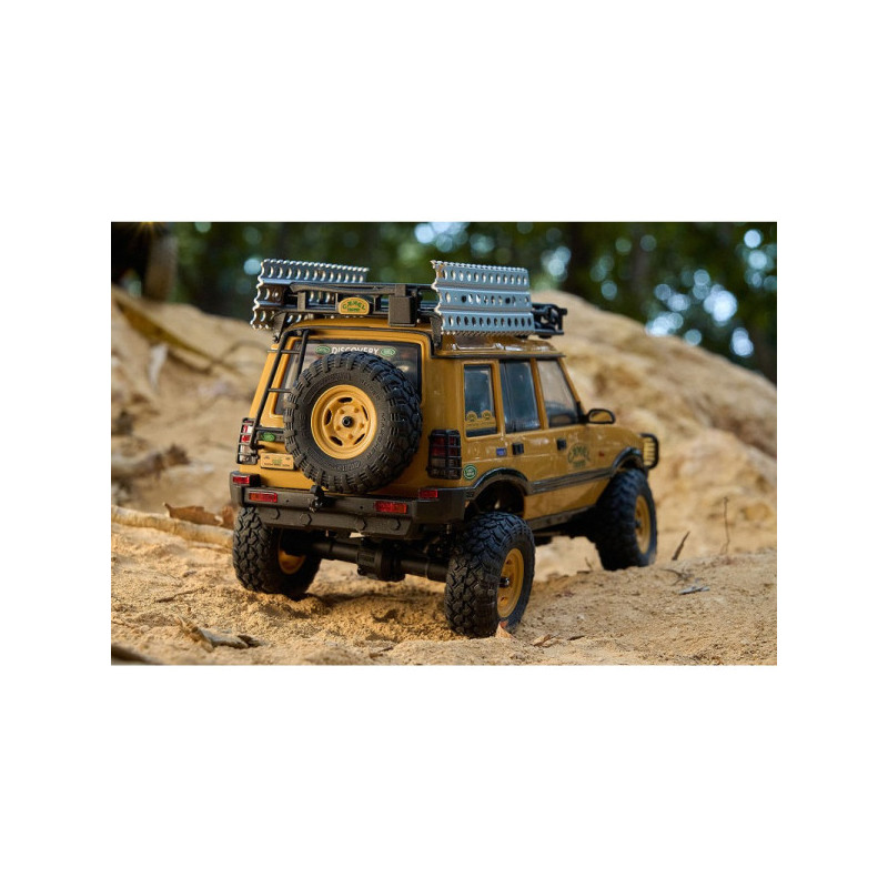 FMS Land rover Discovery 1st gen FCX24M RTR 4x4 1/24 camel Trophy Serie - Imagen 2