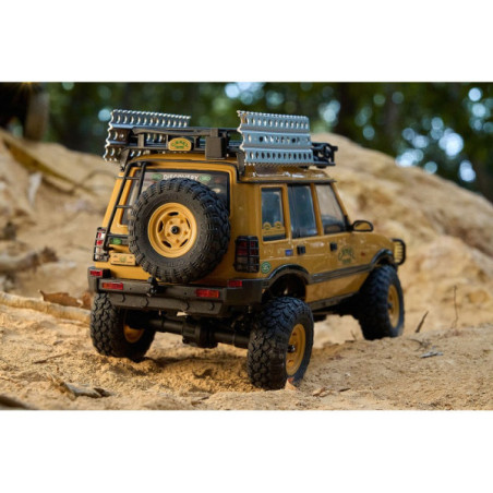FMS Land rover Discovery 1st gen FCX24M RTR 4x4 1/24 camel Trophy Serie - Imagen 2