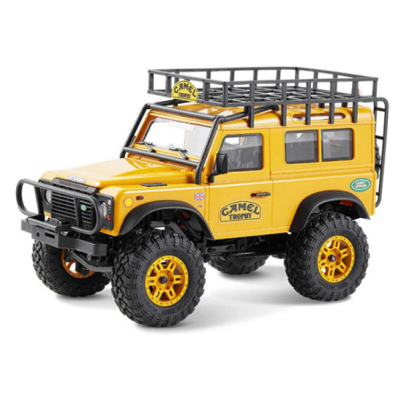 FMS Land Rover Defender 90 FCX24M RTR 4x4 1/24 camel Trophy Serie - Imagen 1