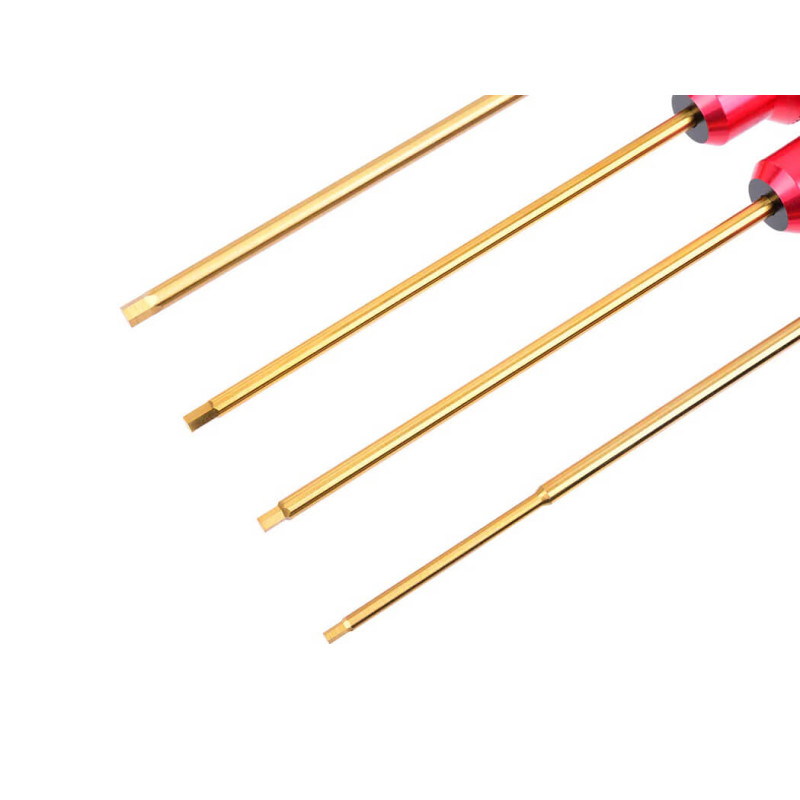 C-16185 JUEGO DE HERRAMIENTAS HEXAGONALES CORALLY PRO RECUBIERTAS DE Ti-Ni 1,5/2,0/2,5/3,0 mm - Imagen 2