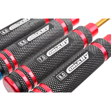 C-16185 JUEGO DE HERRAMIENTAS HEXAGONALES CORALLY PRO RECUBIERTAS DE Ti-Ni 1,5/2,0/2,5/3,0 mm - Imagen 3