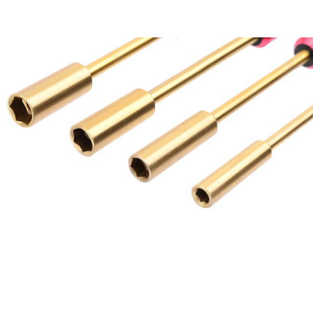 C-16190 JUEGO DE LLAVES PARA TUERCAS CORALLY PRO RECUBIERTAS DE Ti Ni 4,0/5,5/7,0/8,0 mm - Imagen 3